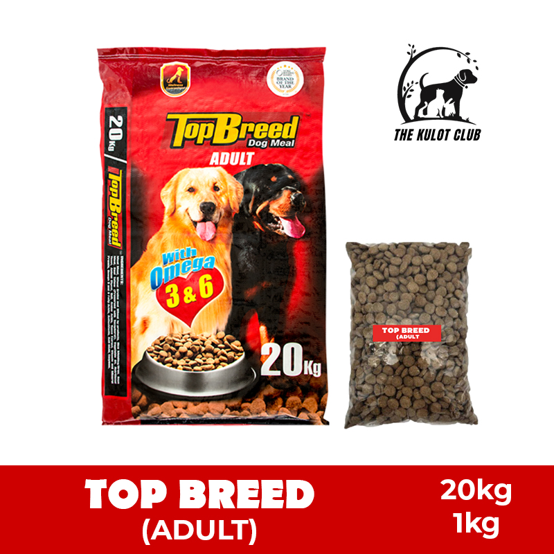 Top Breed Dog Food Meal ADULT The Kulot Club